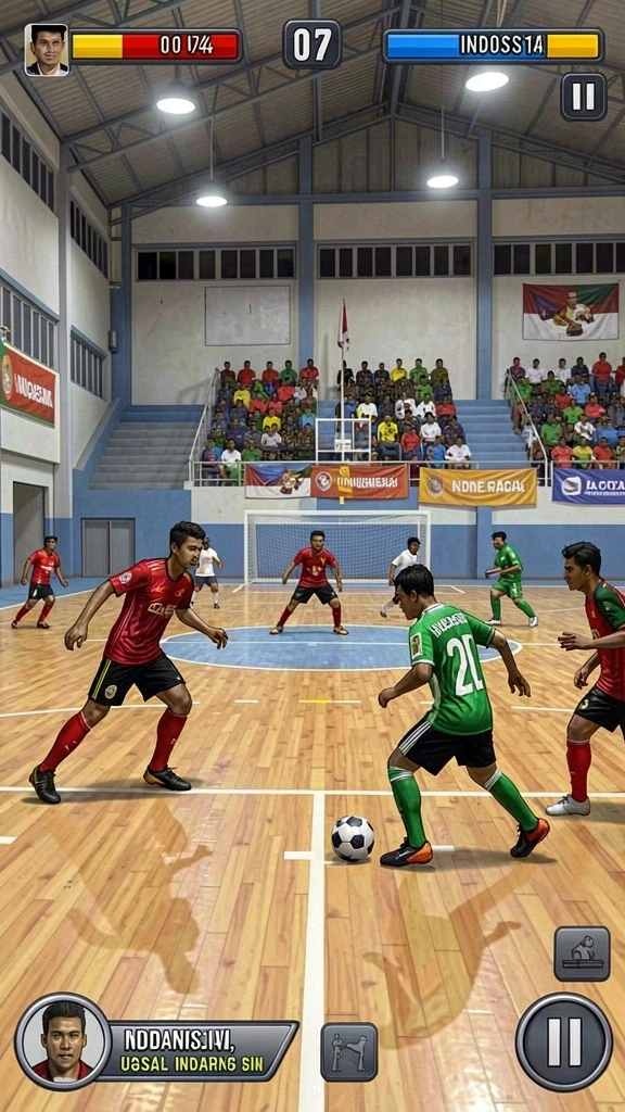 666f - Tampilan antarmuka utama yang menarik perhatian.