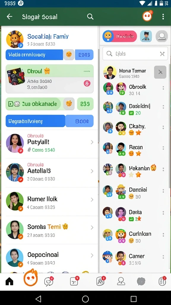 big77 - Tampilan antarmuka yang menarik dan modern.