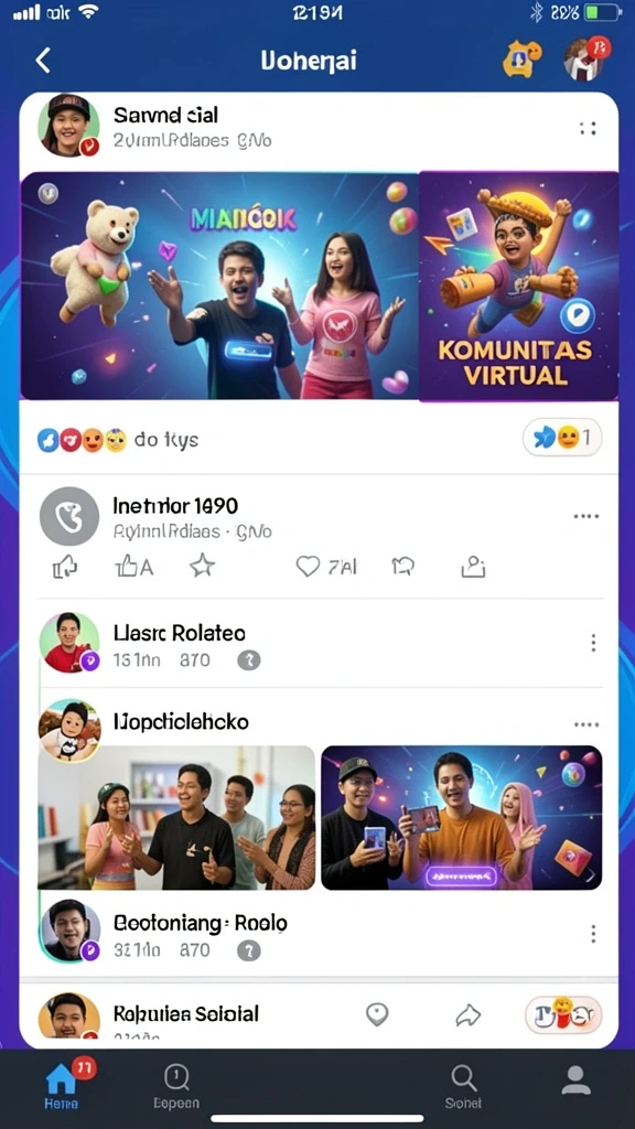 idebet - Tampilan antarmuka pengguna yang menarik dan mudah digunakan.