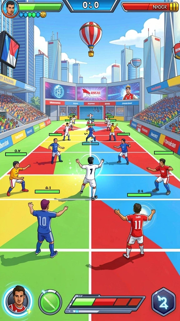 jpterus66 - Berbagai karakter unik untuk dipilih dalam permainan.