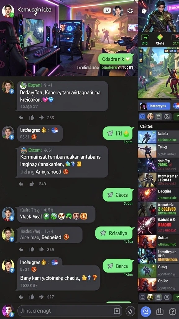 prg007 - Screenshot menunjukkan pemandangan indah dari dunia PRG007.