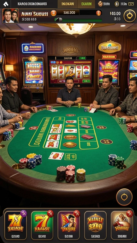 pt707 - Tangkapan layar menampilkan mode multiplayer yang menantang.
