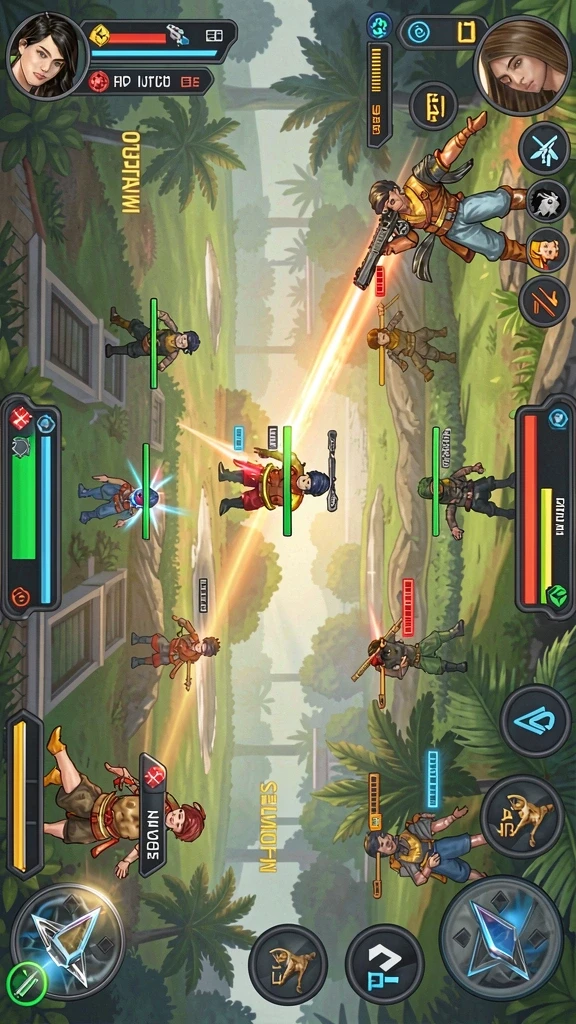 vv62 - Tampilan level yang mengesankan dan penuh warna.